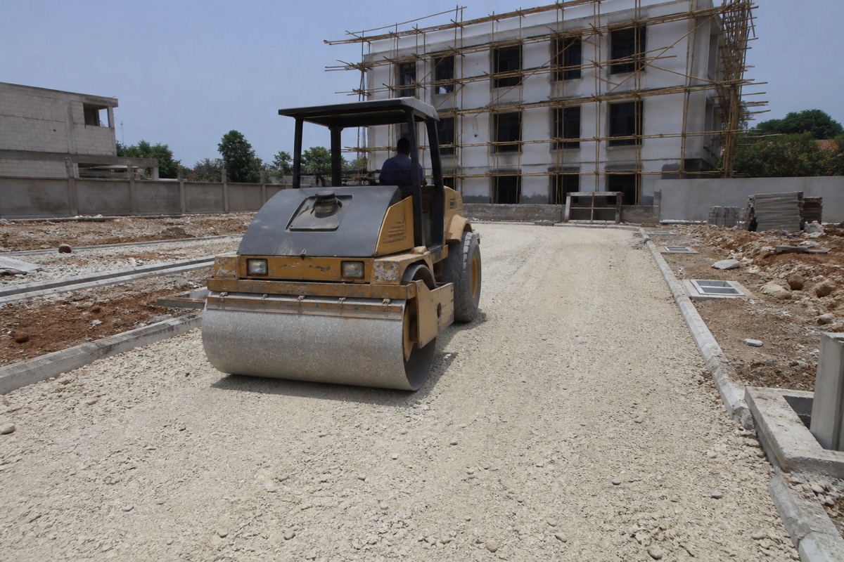 Roller & Compactor hire for construction projects in Zanzibar
