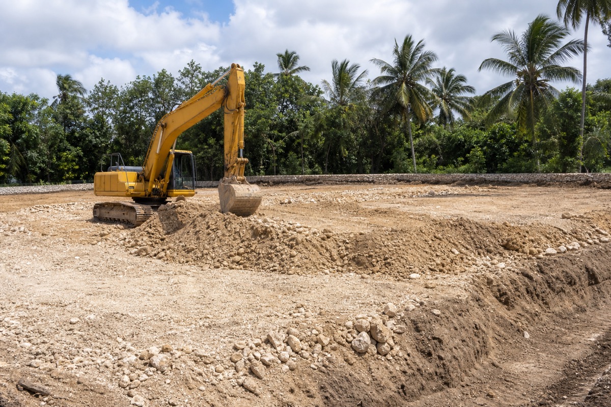 Earthworks services in Zanzibar