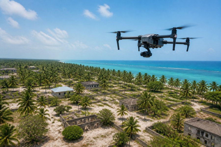 Drone Mapping service in Zanzibar